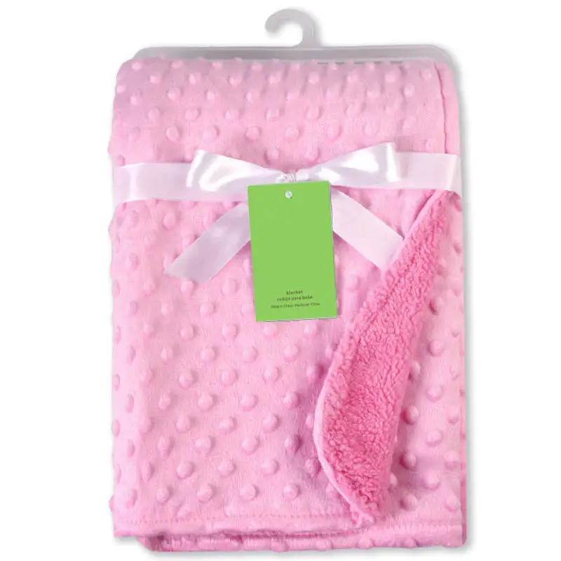wholesale winter new Baby Shawls Puffy Blanket soft baby blankets for newborns
