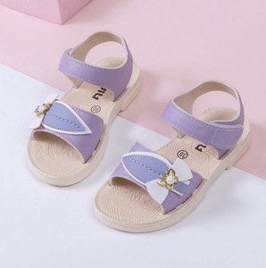 Sandales plates princesse décorées de fleurs pour enfants de 3 à 7 ans ou plus - Product Image 5