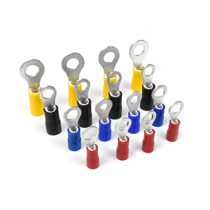 Đầu nối dây đồng Chaer, đầu nối dạng khuyên, đầu nối điện, 1000 cái/túi - Product Image 1