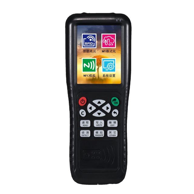 125KHz 13.56MHz NFC Smart Card Reader Writer RFID Copier X100 USB Port Access Card Programmer Duplicator Encrypted Keys