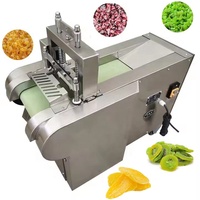 Industriële Gedroogde Vruchten Snijden Droge Datum Vijgen Pruim Mango Kubus Snijmachine Voor Bananenchips Choppers Fruit En Groente Snijmachines