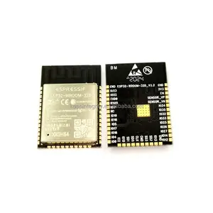 New Stock ESP32 BLE 4MB 8MB SPI Flash 3DBi Dual-core CPU module chip ESP32-WROOM-32