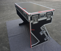 RK Portable DJ Z Table Flight Case Fácil de instalar con asas