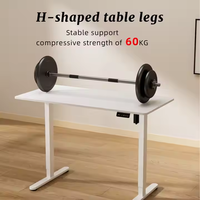 Offre Spéciale : Cadre de Bureau Ergonomique à Hauteur Réglable Électrique, Design Moderne, Base de Poste de Travail pour Position Assise ou Debout