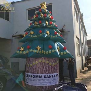 شجرة عيد الميلاد القابلة للنفخ عالية الجودة للكريسماس في الهواء الطلق ، شجرة عيد الميلاد الخضراء القابلة للنفخ - Product Image 1