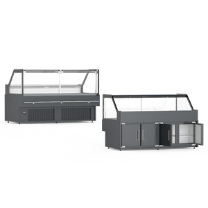 ตู้แช่สำหรับโชว์อาหารไก่เนื้อสุกคูลเลอร์ร้านสะดวกซื้อในซูเปอร์มาร์เก็ตเชิงพาณิชย์ - Product Image 6