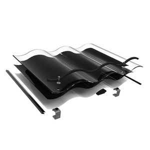 Tuiles Solaires Courbes BIPV pour Toiture Résidentielle Panneaux Photovoltaïques Système d'Énergie <span class=keywords><strong>Solaire</strong></span> Intégré - Product Image 4