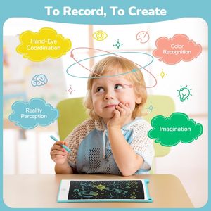 LCD <b>Writing</b> Tablet, 8.5 Inch Colorful Toddler Doodle Board Drawing Tablet, Erasable Reusable Electronic Drawing <b>Pads</b> - Product Image 5