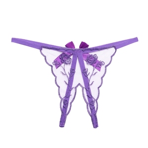 Mutandine da donna Sexy Lingerie aperta con spalline <span class=keywords><strong>perizoma</strong></span> <span class=keywords><strong>a</strong></span> farfalla con spalline da donna - Product Image 5