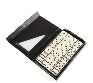 28 dominos en PVC standard jeux <span class=keywords><strong>de</strong></span> table bonne sensation <span class=keywords><strong>de</strong></span> main cartes <span class=keywords><strong>de</strong></span> <span class=keywords><strong>jeu</strong></span> avec boîte en plastique coulissante <span class=keywords><strong>jeu</strong></span> <span class=keywords><strong>de</strong></span> <span class=keywords><strong>société</strong></span> <span class=keywords><strong>de</strong></span> divertissement - Product Image 1