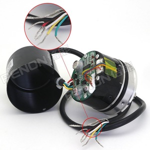Codeur rotatif TRD TRD-J360-RZ, codeur incrémental à 360 degrés pour l'automatisation industrielle - Product Image 1