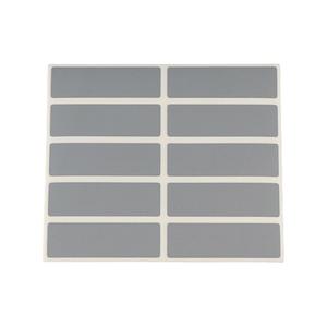 100 Pezzi di Adesivi Rettangolari in Plastica CW, <span class=keywords><strong>Divertenti</strong></span> e Creativi, Personalizzabili, con Effetto Scratch-off - Product Image 6