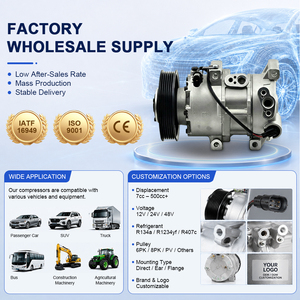 977101R300 12V <span class=keywords><strong>Auto</strong></span>-Klimakompressor für Kia K2 Rio Hyundai Accent 2010-2014 <span class=keywords><strong>Auto</strong></span>-Klimaanlagenpumpe AC-Kompressor - Product Image 2