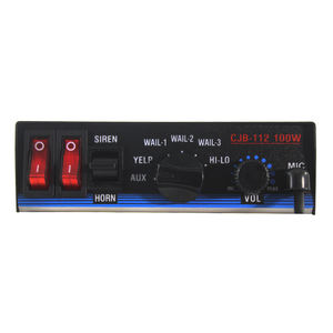 Bocina de altavoz para vehículo, diseño de hierro bidireccional, nueva óptica, para sirenas de <span class=keywords><strong>ambulancia</strong></span>, piezas de automóvil, 2017 - Product Image 1