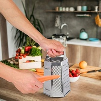 GS601 Keukenhulpjes Handleiding 6-zijdige Snijder Groente Kaasrasp Fruit Handrasp