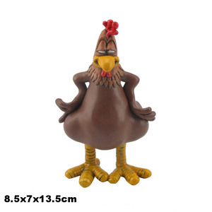 Regalos Originales, Divertida Estatua <span class=keywords><strong>de</strong></span> Gallina, Figura <span class=keywords><strong>de</strong></span> Gallina <span class=keywords><strong>de</strong></span> Resina, Decoración <span class=keywords><strong>de</strong></span> Escritorio <span class=keywords><strong>de</strong></span> Animales, Adorno <span class=keywords><strong>de</strong></span> Gallo <span class=keywords><strong>de</strong></span> Resina para Niños, Decoración del Hogar - Product Image 2