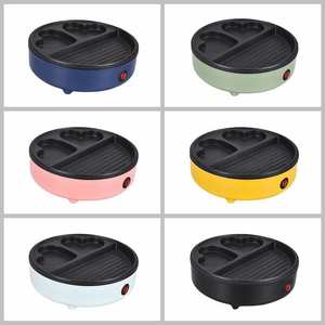 Grill électrique portable <span class=keywords><strong>mini</strong></span> Pococina 600W pour petit-déjeuner, modèle 2026 tendance, idéal pour la maison - Product Image 6