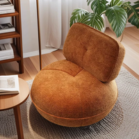 Fauteuil d'appoint moderne en tissu, canapé individuel de luxe pour appartement et balcon, fauteuil à bascule, prix direct usine, prêt à être expédié