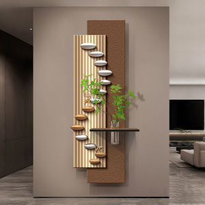 Decoración de Pared Moderna y Ecológica para el Hogar, Impresión Digital en Lienzo de Cristal con Base de Madera, Diseño de Paisaje - Product Image 4