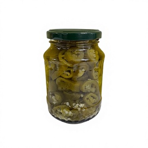 Green Peppers Sliced Preserved in Vinegar Chopped Spicy <b>Pickled</b> Vegetables Bulk wholesale pack - Product Image 4