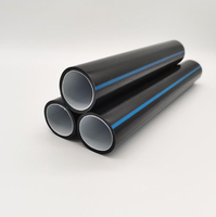 Tuyau en PEHD à âme en silicone 63/54 mm DN32-DN63, micro-conduit pour câble à fibre optique, réseau de communication souterrain de télécommunications