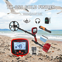 Détecteur de métaux professionnel Tianxun TX-850 pour la recherche d'or souterrain, détecteur à longue portée et à profondeur, détecteur de métaux industriel provenant de l'usine