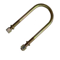 Châssis de camion japonais, boulon et écrou en U, taille 13x78x230 pour série Toyota avec jaune Zinc
