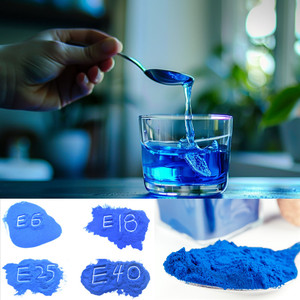Phycocyanine E6 E18 E25 E40 de poudre de <span class=keywords><strong>spiruline</strong></span> bleue biologique Avantages sains et sûrs <span class=keywords><strong>pour</strong></span> les chiens - Product Image 3