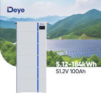 Harga Grosir Paket Baterai Deye Al-W5.1-B LiFePO4 51.2V 100Ah untuk Sistem Penyimpanan Energi