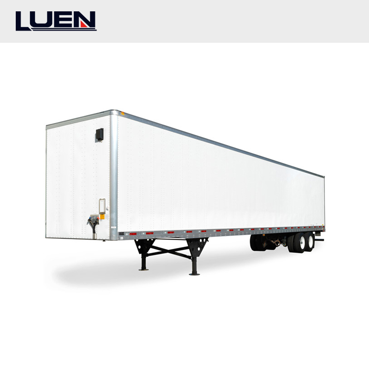 Высокое качество грузовой контейнер прицеп, транспортный полуприцеп