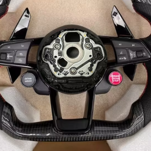 Volants en Fibre de Carbone pour Volkswagen <span class=keywords><strong>VW</strong></span> <span class=keywords><strong>Golf</strong></span> 7 MK7 Golf7.5 ID5 ID6 ID7 GTI GTR Accessoires de Volant Personnalisés - Product Image 4