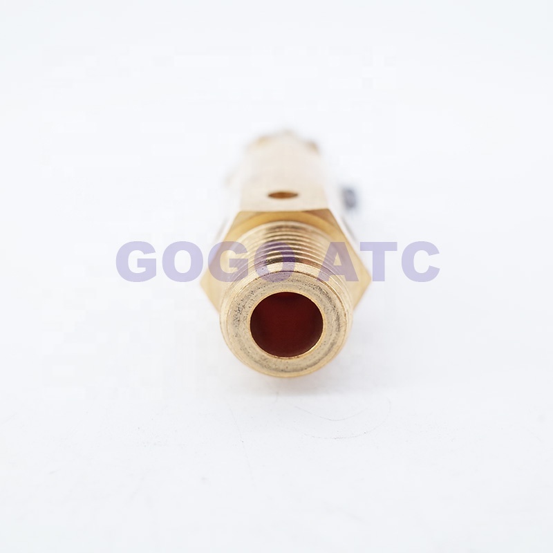 Valvola Di Sicurezza Conrader Per Compressore 1/4 NPT 150 PSI - Ottone Made In USA