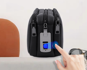 Prodotti di Tendenza Moda Pochette da <span class=keywords><strong>Uomo</strong></span> Antifurto di Alta Qualità con Blocco Intelligente <span class=keywords><strong>a</strong></span> Impronta Digitale - Product Image 2