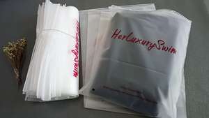 Source Factory High Quality Frosted Zipper <b>Bag</b> Wholesale Price Custom Zipper <b>Bag</b> - Product Image 4