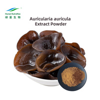 Groothandelsprijs Zwarte Zwam Extract Poeder 10:1 Houtzwam Extract, Eetbaar Zwam Extract Auricularia Auricula Poeder