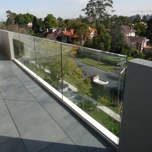 Daiya-barandilla <span class=keywords><strong>de</strong></span> cristal, poste con precios, Canal en u y pasamanos - Product Image 2