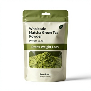 Matcha en Polvo a Granel de Marca Privada 1kg 5kg en Bolsa Doypack, Sabores Personalizados, MOQ Bajo - Product Image 1