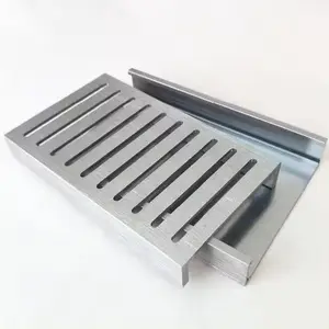 Drenagem de chuveiro linear de alumínio para banheiro e piscina