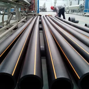 REHOME Best-selling 1.25MPa Polyethylene 6 Inch tube Black Underground Hdpe Water Supply Pipe