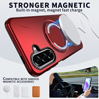 Funda Protectora para Teléfono con Soporte Magnético para Coche, Diseño Personalizado, Carcasa Resistente de TPU y PC para Samsung Galaxy A27 A17 A37 A57