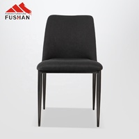 Design d'intérieur moderne pour hôtels et restaurants, tables et chaises, chaises de restaurant rembourrées, chaises empilables en tissu pour café