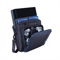 Étui de transport pour PS4, Slim, Pro, sac à bandoulière pour console, organisateur de rangement protecteur, accessoires de jeu