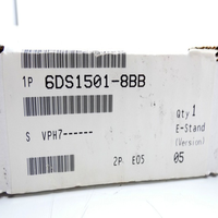 Módulo de Control DCS para Sistema de Accionamiento de Gabinete PLC, Interruptores de Circuito, Serie Teleperm 6ds15018bb Estand 05