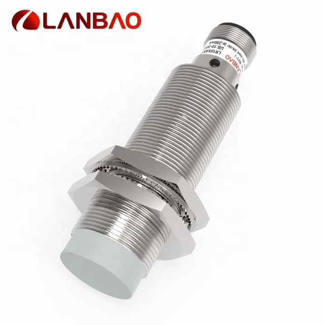 Metal Inductive Proximity Sensor 8mm Sensing Distance IP67 Protection NPN NO Output Non-flush Mounting M12 Connector CE/