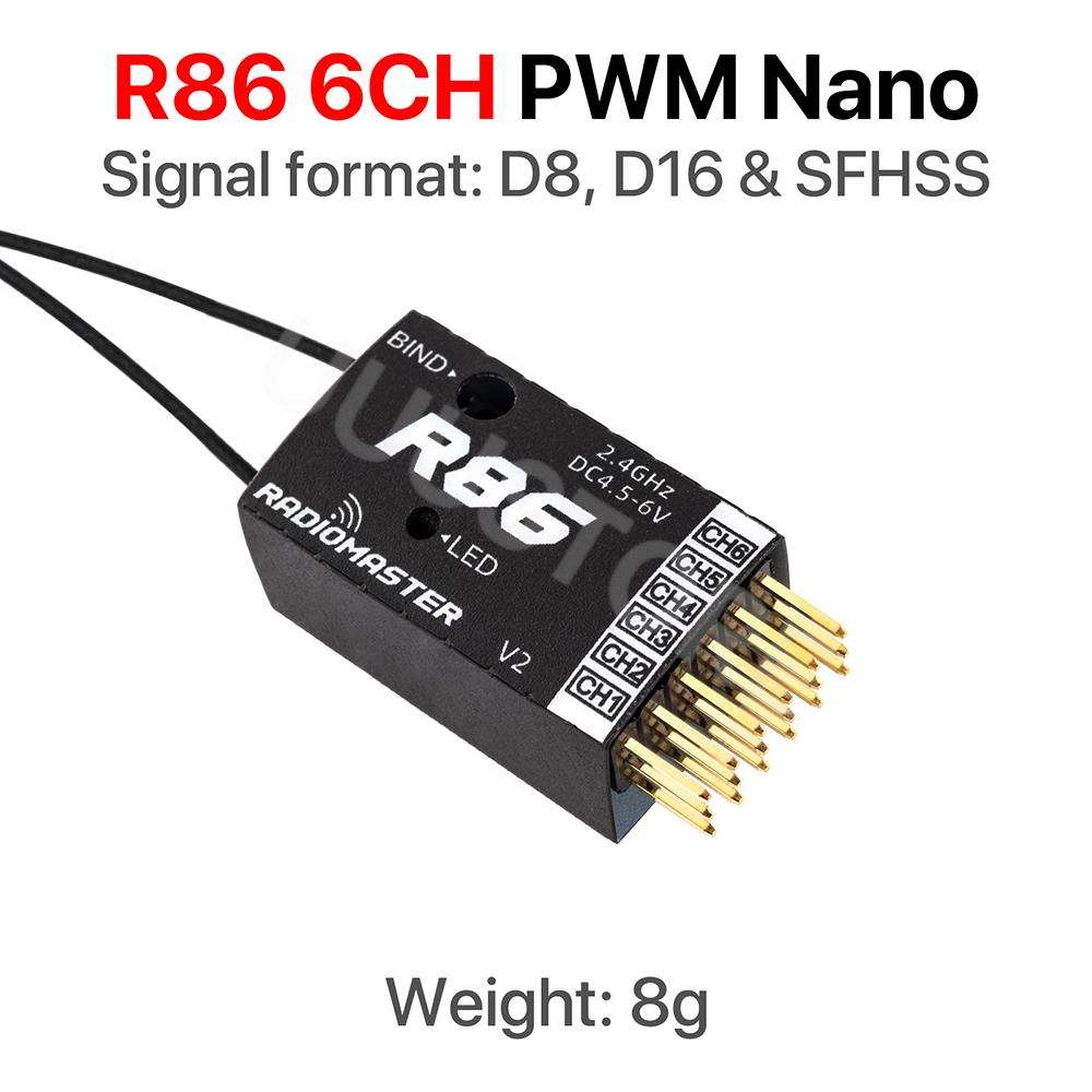 RadioMaster R88 V2 Receiver (8 Channels) - EU - Foto 2