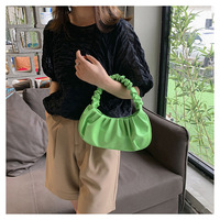 Bestseller Damenhandtasche aus PU-Leder, Bunte Wolkentasche, Modische Einkaufstasche