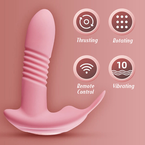 Venta caliente juguetes sexuales Vibradores para mujer recargable pareja vibrador control remoto empujando bragas vibradoras - Product Image 2