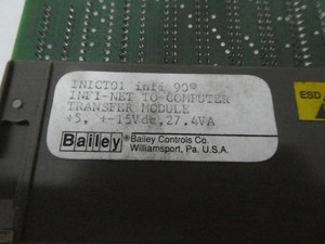 Módulo de Transferencia PLC Infi 90 Bailey INICT01 - Product Image 5