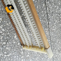 Gobelets pour apiculteur en bois/plastique, rangée simple et Double, cadre de refroidissement à cellules reine, gelée royale