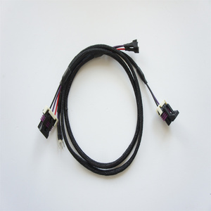 Her Türlü 2pin 3pin 4pin Oto Elektrik Kablo Demeti Montajı Özel Su Geçirmez Motosiklet Kablo Demeti - Product Image 1